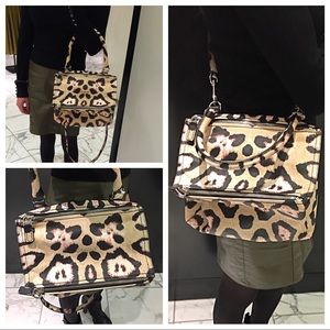 Givenchy Pandora Leopard Print Small
